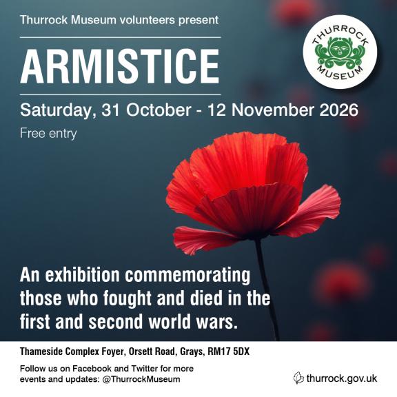 Armistice poppy used for event 