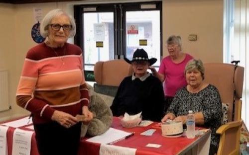 Residents at Frederick Andrews Court in Grays held a Macmillan Coffee Morning