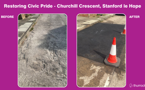 Restoring Civic Pride - Churchill Crescent, Stanford le Hope
