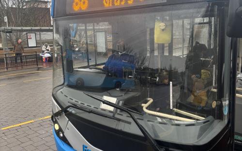 Front of 88 bus