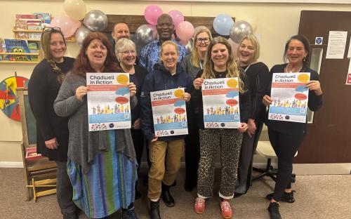 Small sparks launch in Chadwell