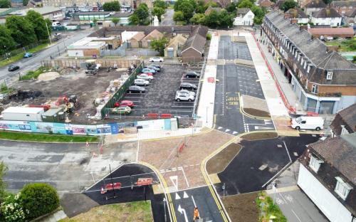 Civic Square, Tilbury, 2025 improvements underway