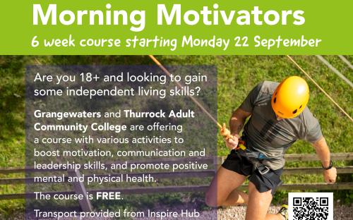 poster for Morning Motivators scheme