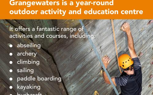 Flyer for Grangewaters activities