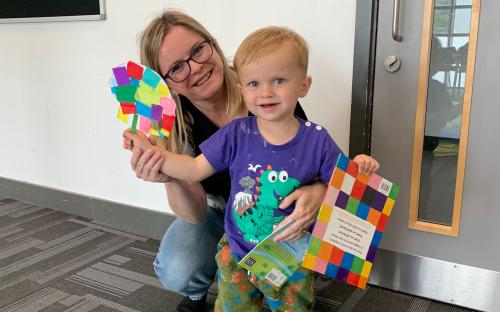 Craft activities at 'Day of fun with your little one'